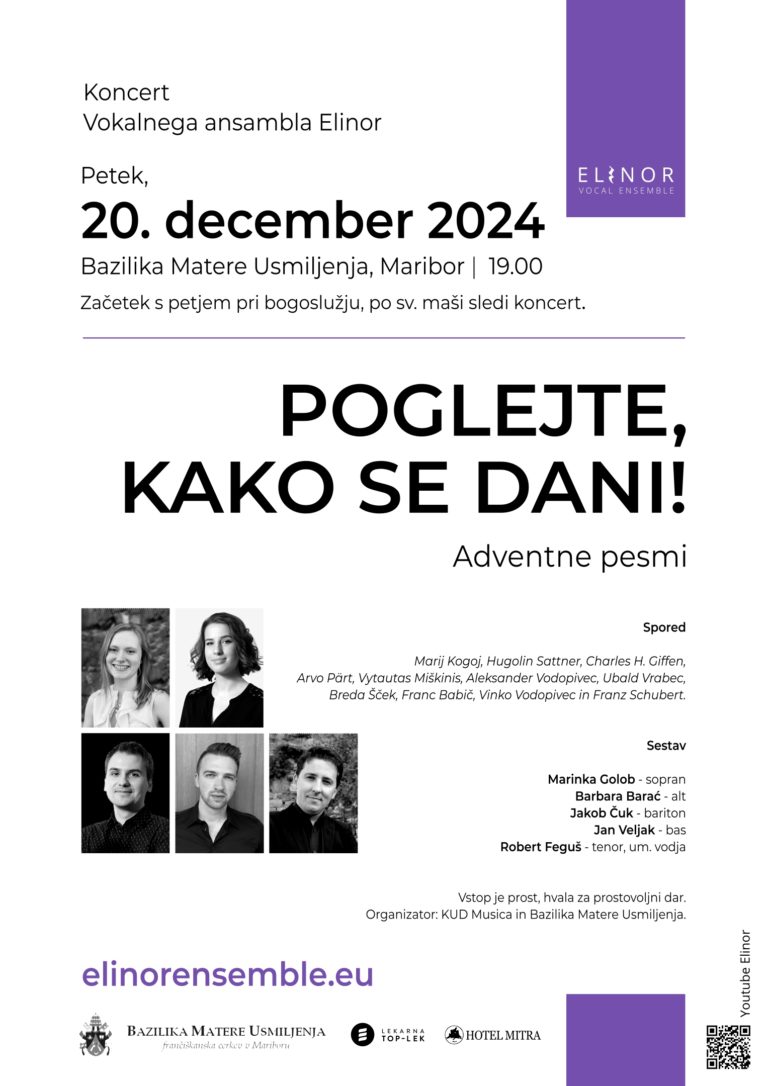 Poglejte, kako se dani – adventni koncert